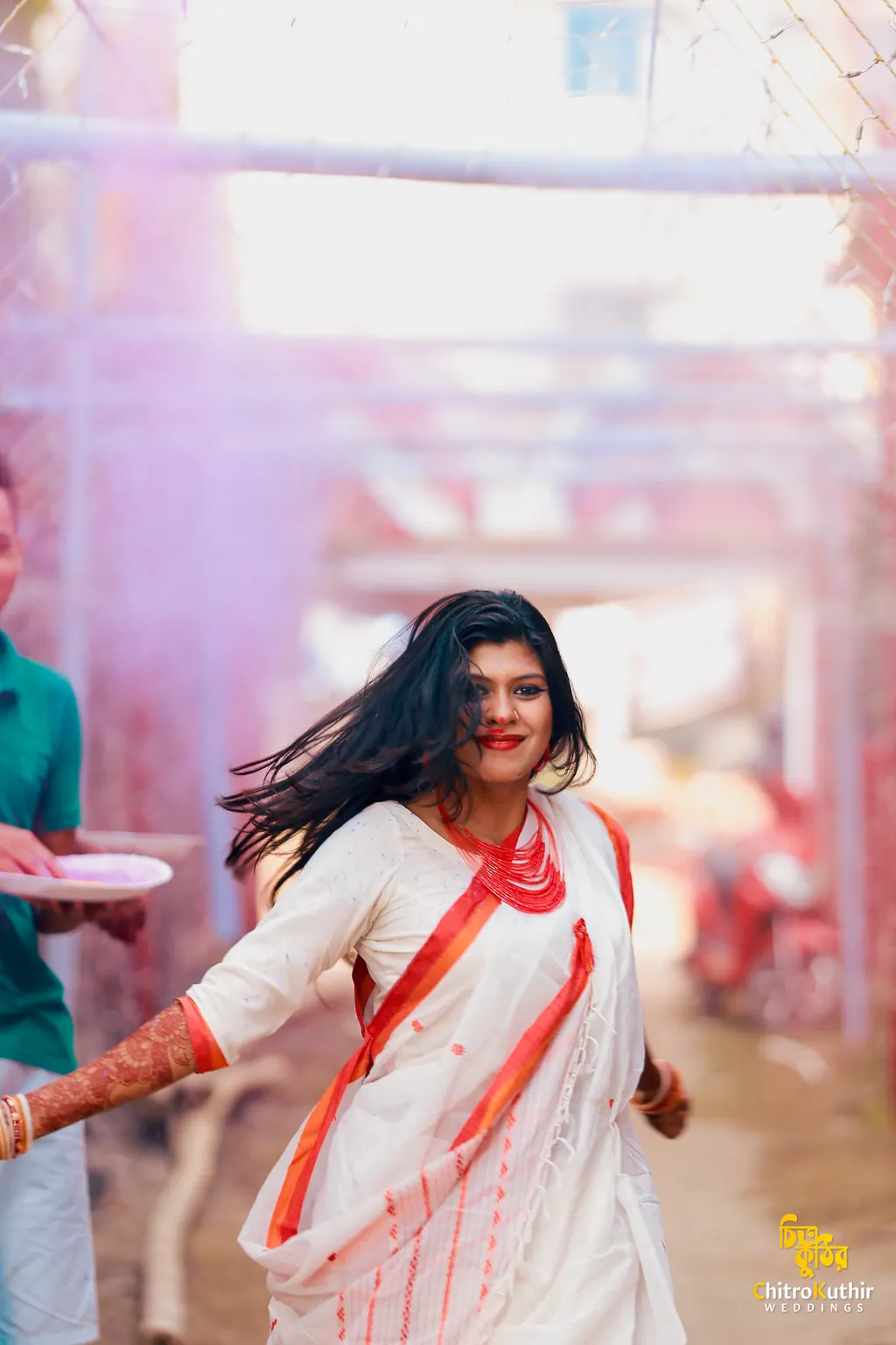Holud (gaye holud) ceremony photography by ChitroKuthir Weddings, Bangladesh