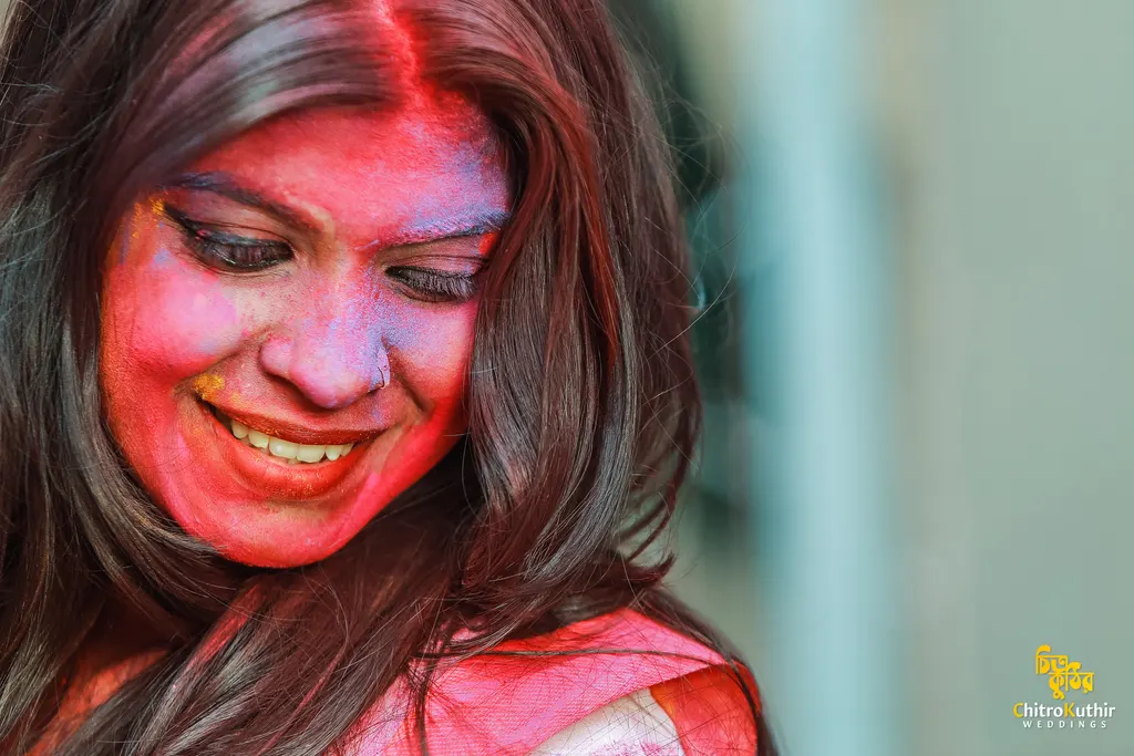 Holud (gaye holud) ceremony photography by ChitroKuthir Weddings, Bangladesh