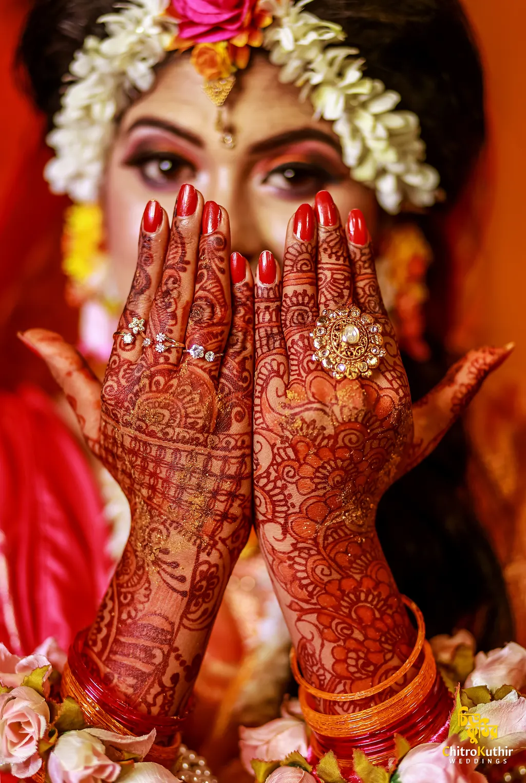 Holud (gaye holud) ceremony photography by ChitroKuthir Weddings, Bangladesh