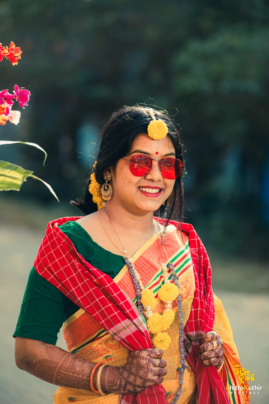 Holud (gaye holud) ceremony photography by ChitroKuthir Weddings, Bangladesh