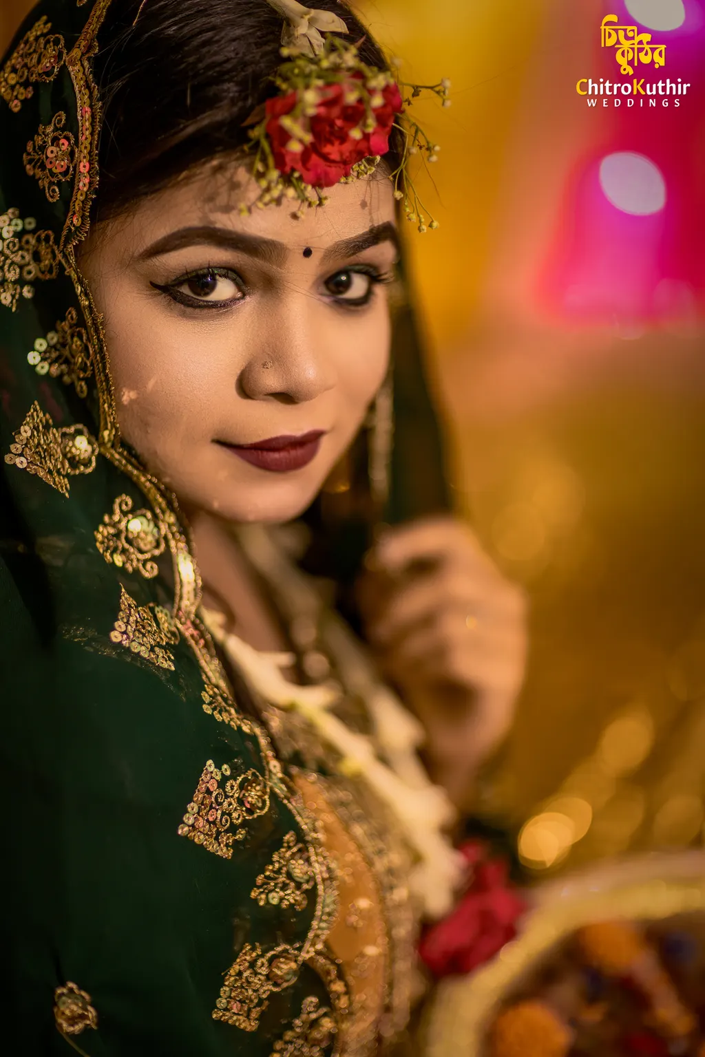 Mehendi ceremony photography by ChitroKuthir Weddings, Bangladesh