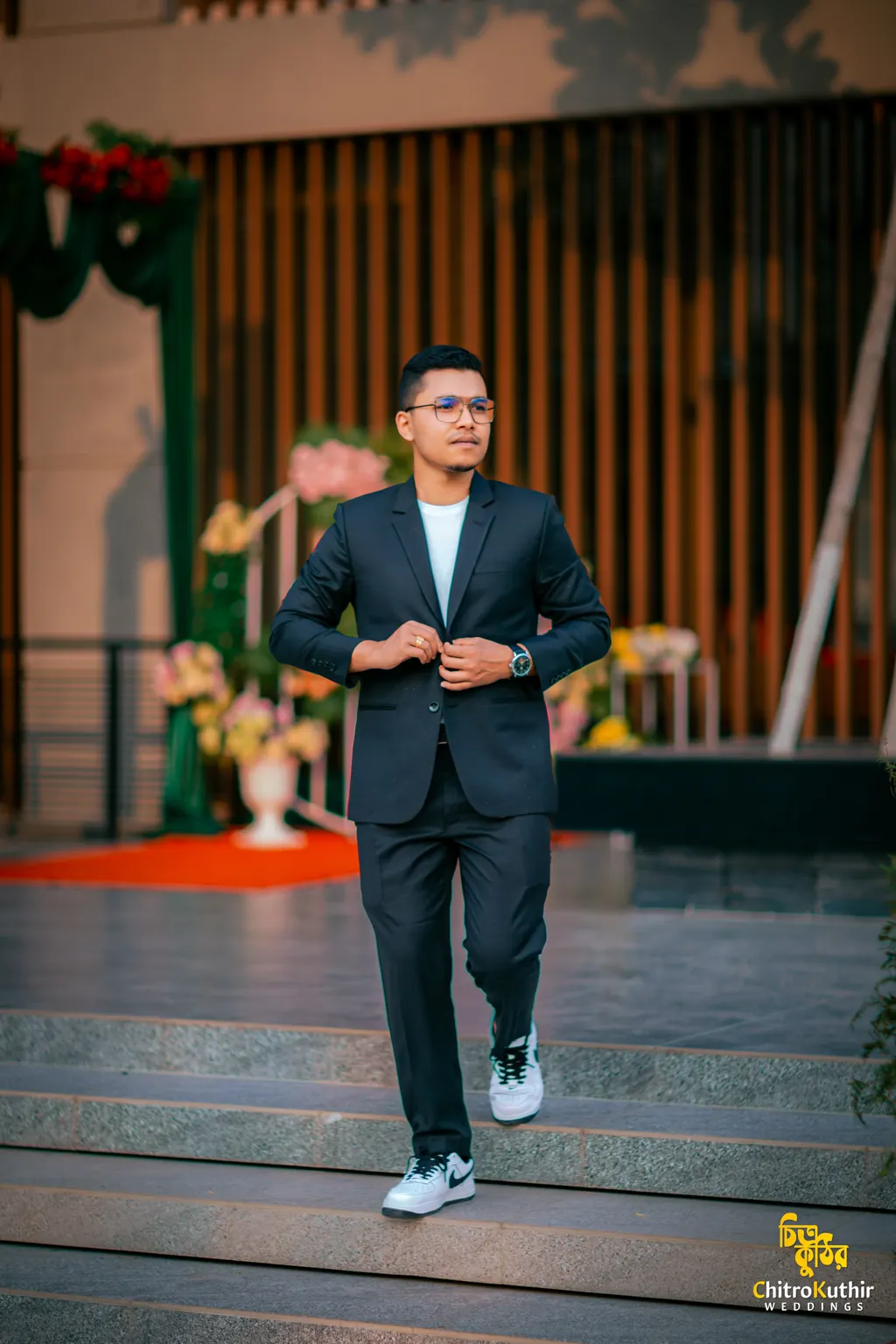 Wedding reception photography by ChitroKuthir Weddings, Bangladesh