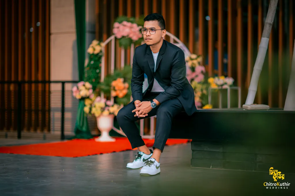 Wedding reception photography by ChitroKuthir Weddings, Bangladesh