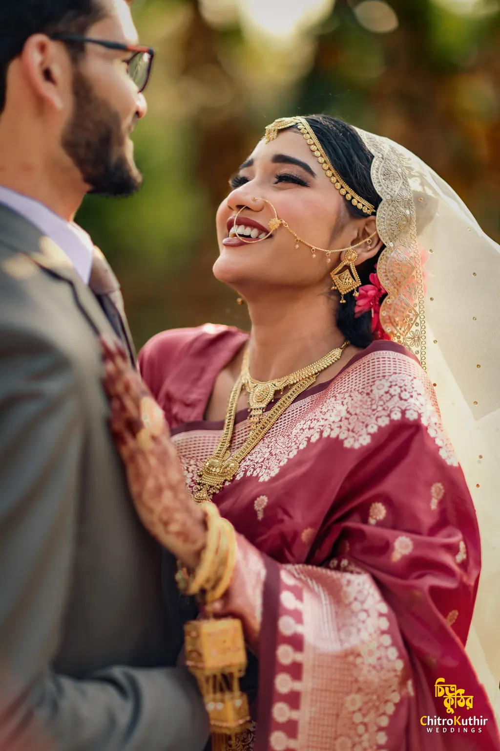 Wedding reception photography by ChitroKuthir Weddings, Bangladesh