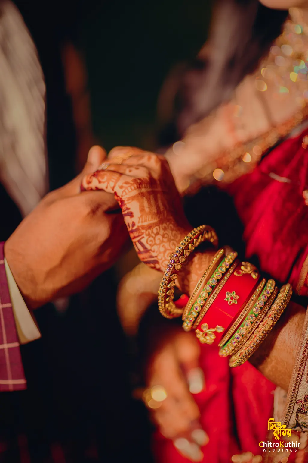 Wedding reception photography by ChitroKuthir Weddings, Bangladesh