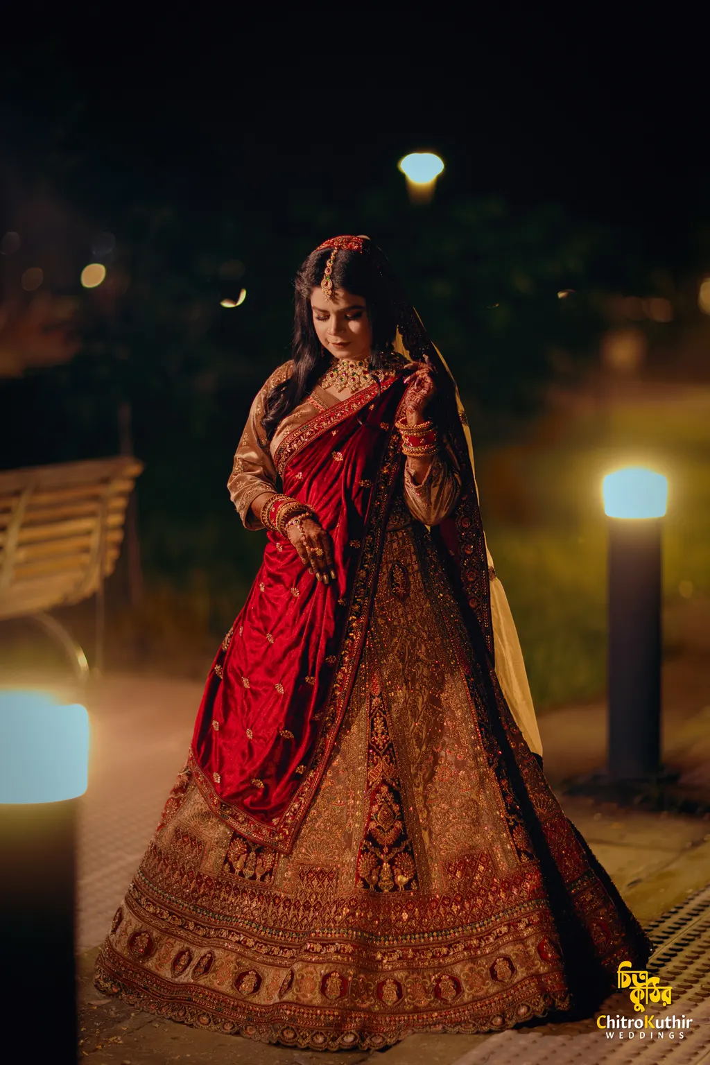 Wedding reception photography by ChitroKuthir Weddings, Bangladesh