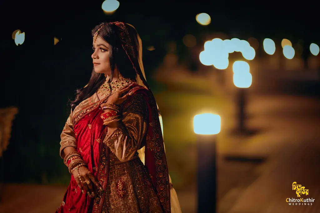 Wedding reception photography by ChitroKuthir Weddings, Bangladesh
