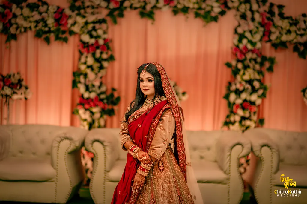 Wedding reception photography by ChitroKuthir Weddings, Bangladesh