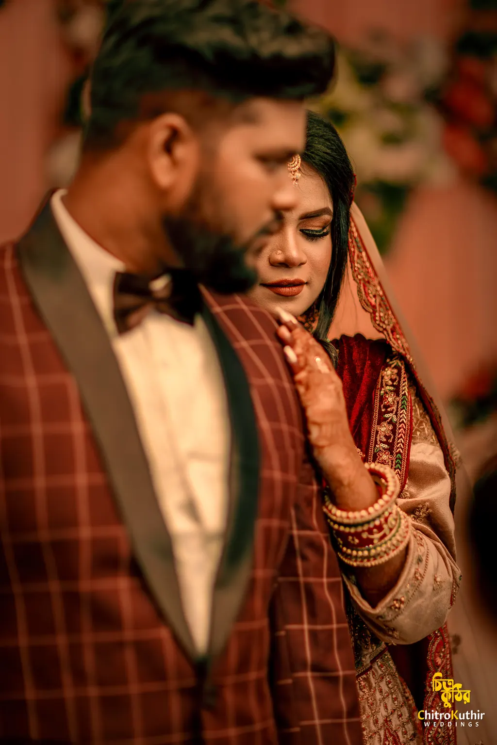 Wedding reception photography by ChitroKuthir Weddings, Bangladesh