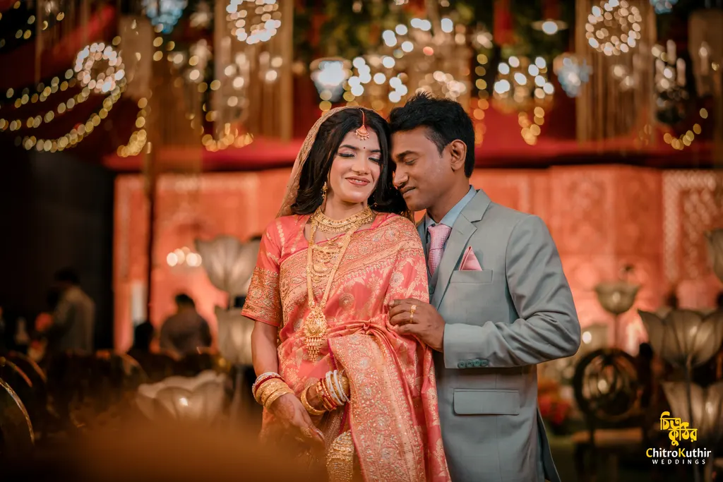 Wedding reception photography by ChitroKuthir Weddings, Bangladesh