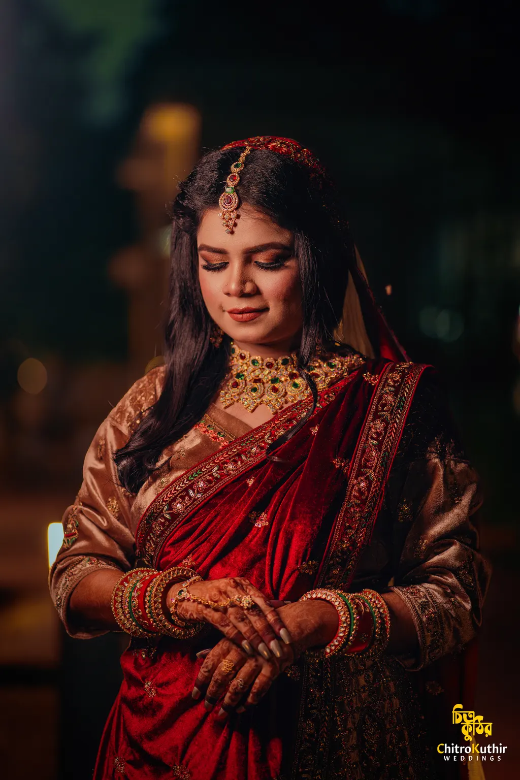 Wedding reception photography by ChitroKuthir Weddings, Bangladesh