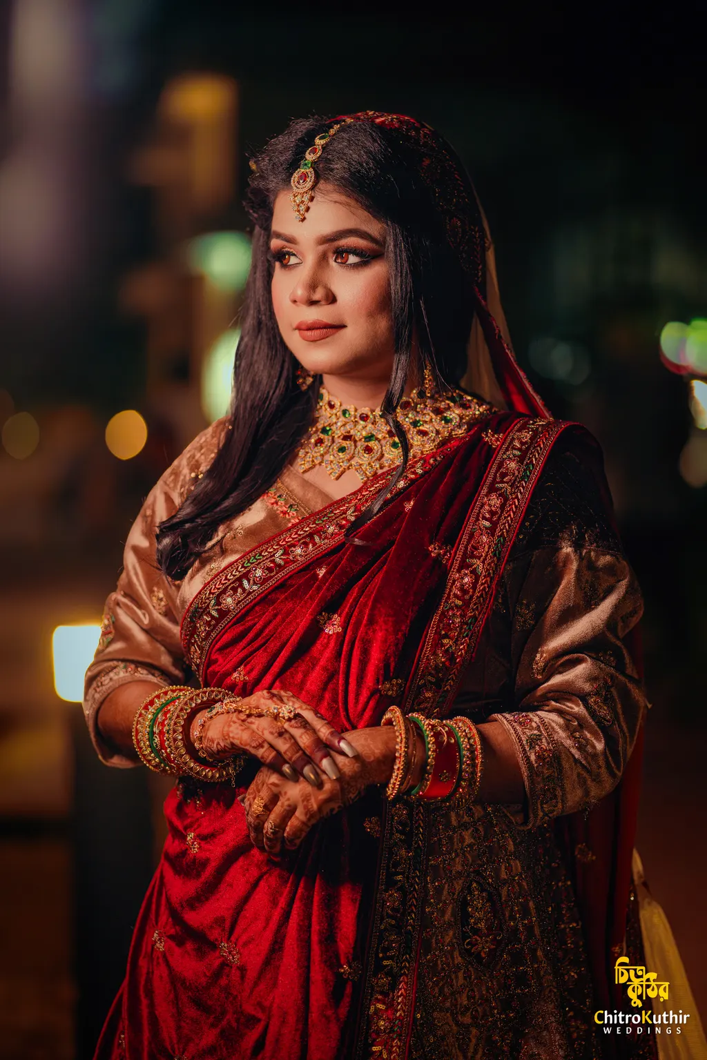 Wedding reception photography by ChitroKuthir Weddings, Bangladesh