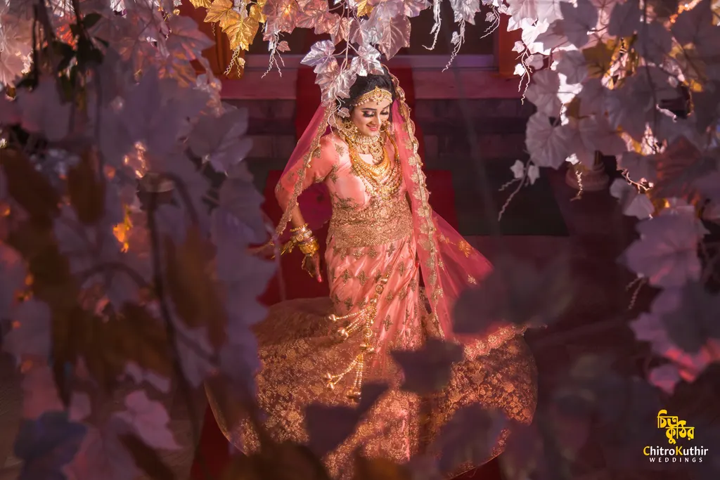 Wedding reception photography by ChitroKuthir Weddings, Bangladesh