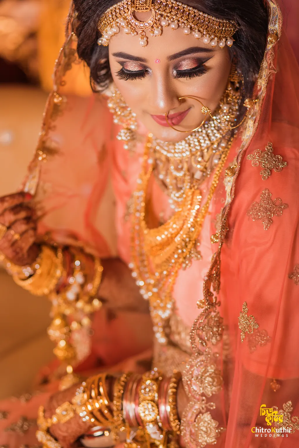 Wedding reception photography by ChitroKuthir Weddings, Bangladesh
