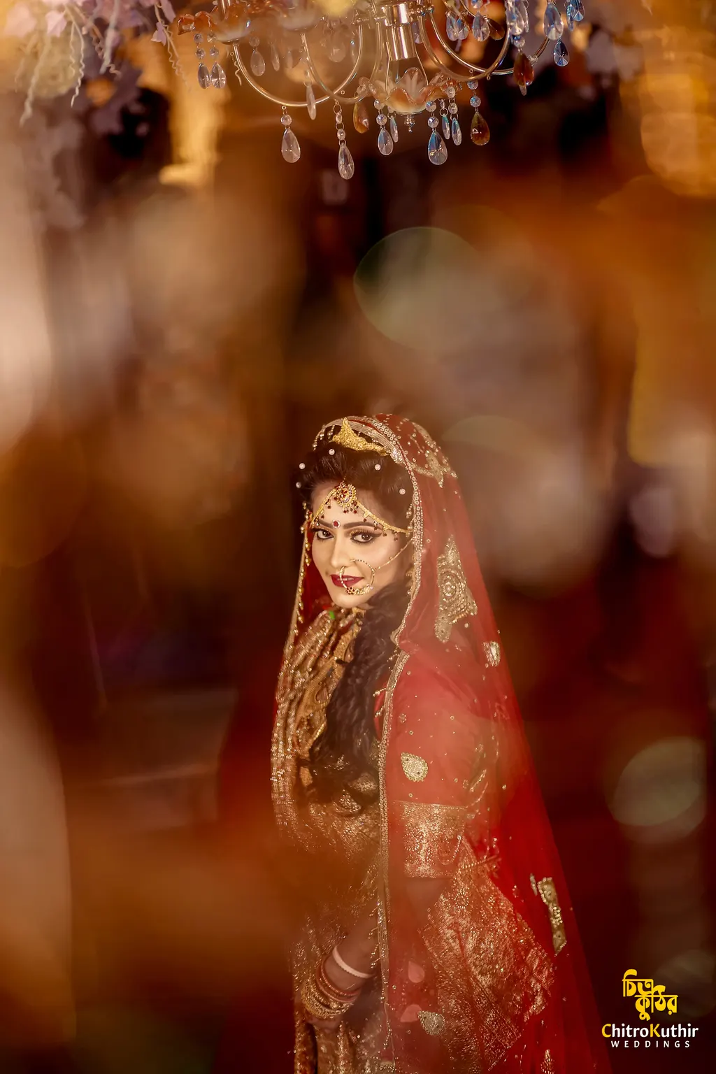 Wedding reception photography by ChitroKuthir Weddings, Bangladesh