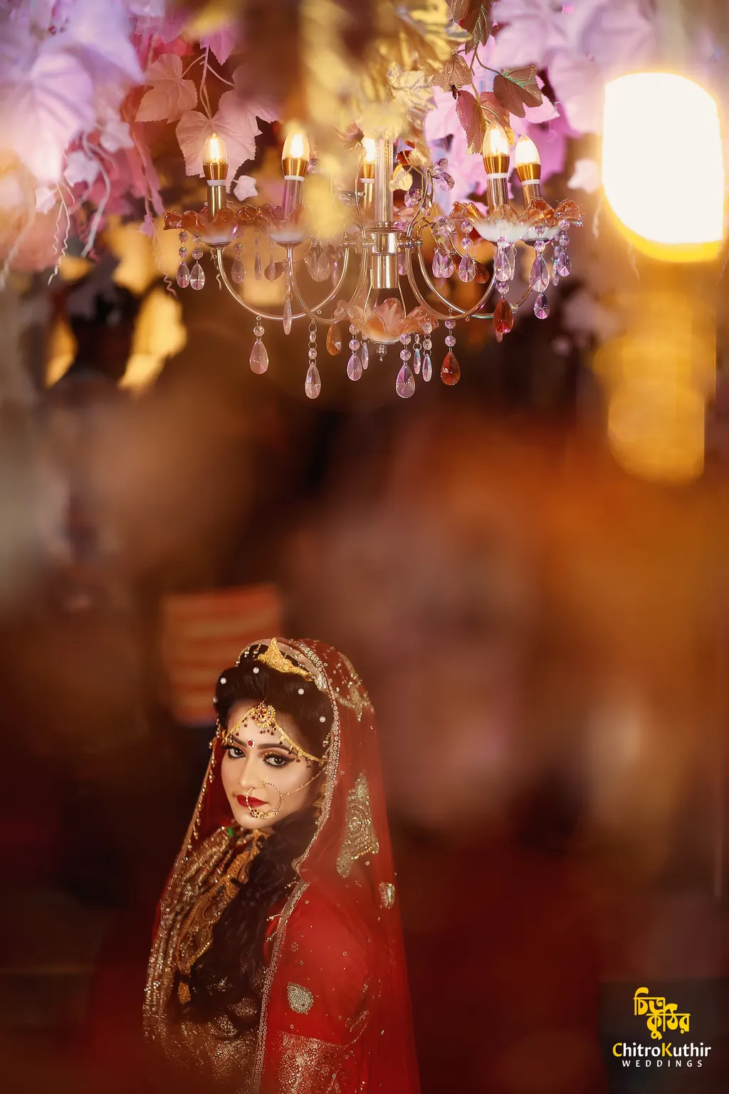 Wedding reception photography by ChitroKuthir Weddings, Bangladesh