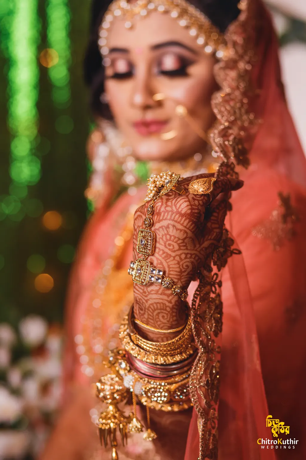 Wedding reception photography by ChitroKuthir Weddings, Bangladesh