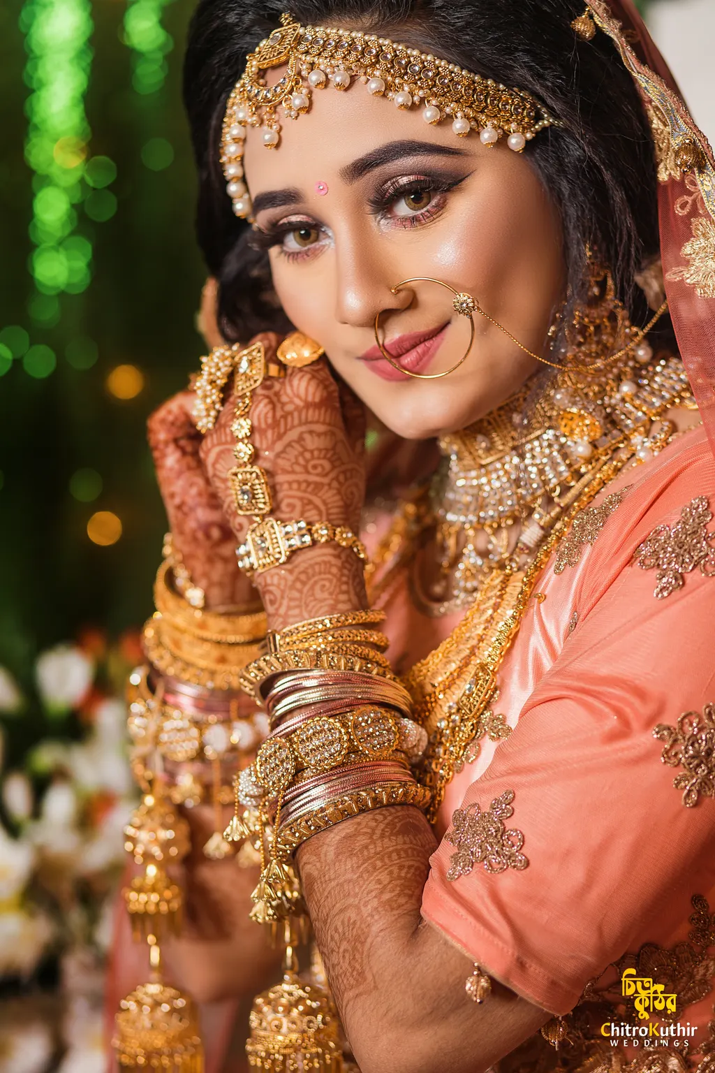 Wedding reception photography by ChitroKuthir Weddings, Bangladesh