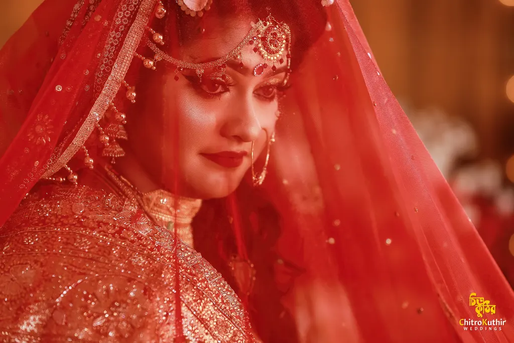 Wedding reception photography by ChitroKuthir Weddings, Bangladesh
