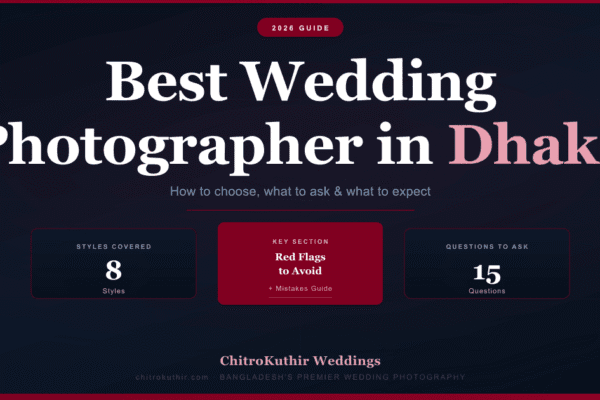Best Wedding Photographer in Dhaka (2026 Guide)