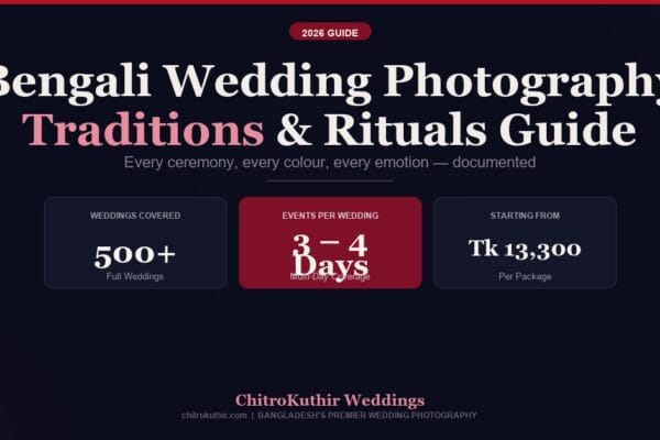 Bengali Wedding Photography: Traditions, Rituals & Complete Guide 2026