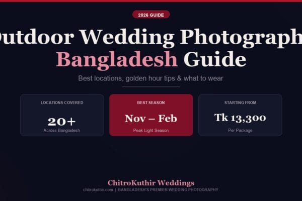 Outdoor Wedding Photography Bangladesh: Best Locations & Guide 2026