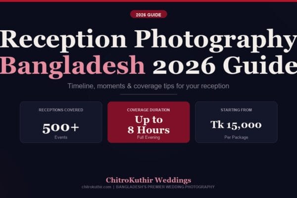 Reception Photography Bangladesh: 2026 Complete Guide