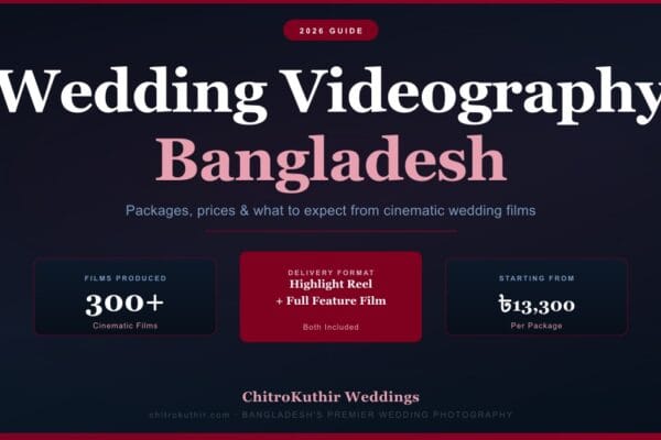 Wedding Videography Bangladesh: Packages, Prices & What to Expect (2026 Guide)
